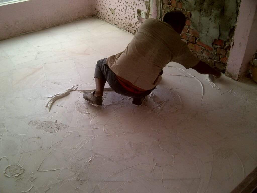 Supply and Install Broken Marble and Tiles Floor