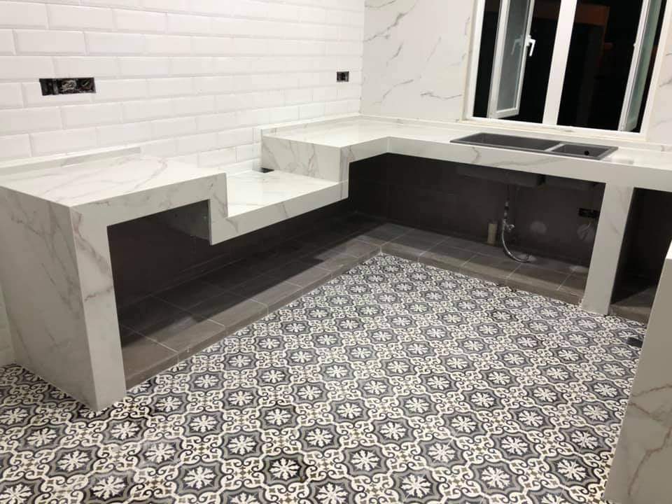 Supply and Install Broken Marble and Tiles Floor