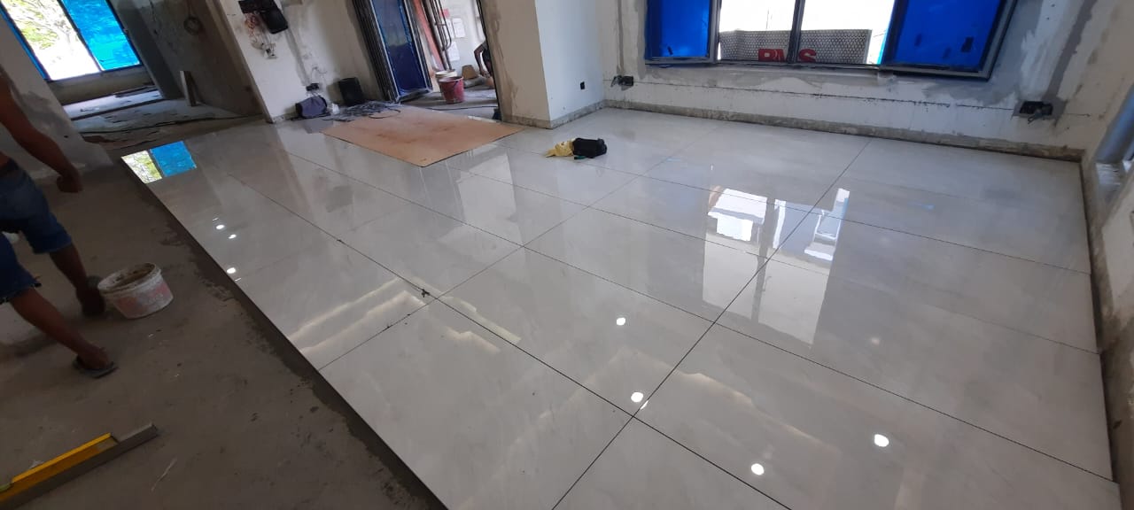 Supply and Install Broken Marble and Tiles Floor